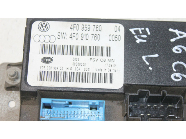 Блок АБС 4F0959760 Audi A6 S6 C6 4F 2004 - 2011 года