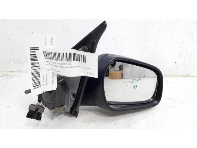 Зеркало электрическое     Сзади   Citroen Xsara     