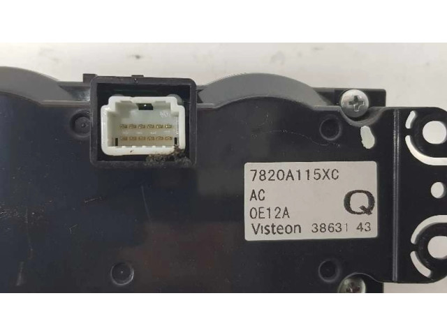 Блок управления климат-контролем 7820A115XC, 6452G7   Peugeot 4007