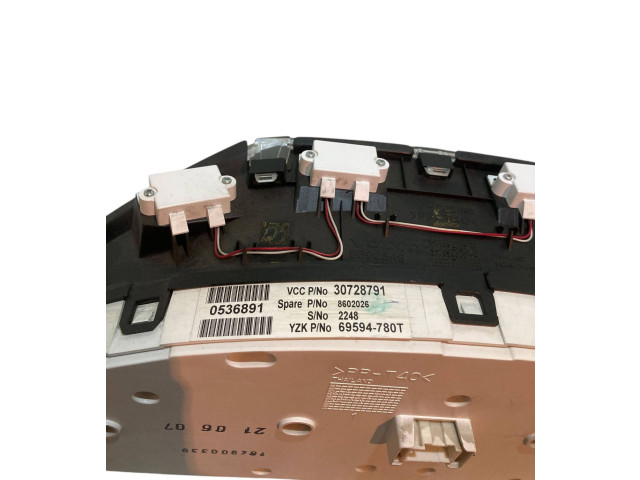 Спидометр (приборный щиток) 30728791, 8602026 Volvo XC70