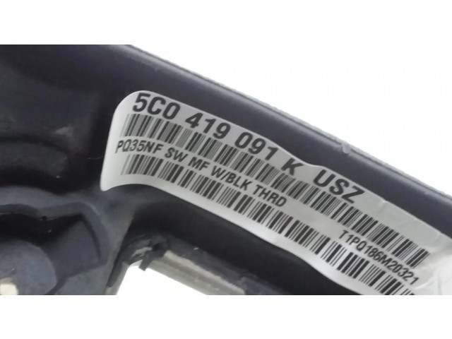 Руль Volkswagen Golf VI 2008-2013 года 5C0419091K, 5K0959542