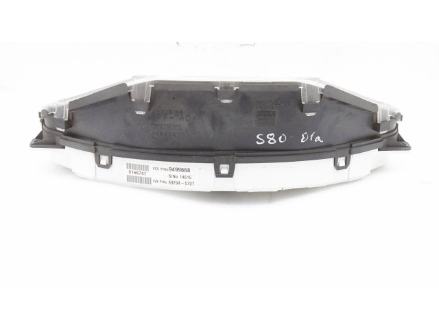 Панель приборов 9499668, 69294570t Volvo S80