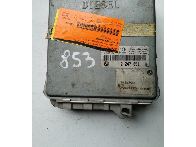 Řídící jednotka 0281001373, 0281001373 2247891 BMW 5 E12 2017