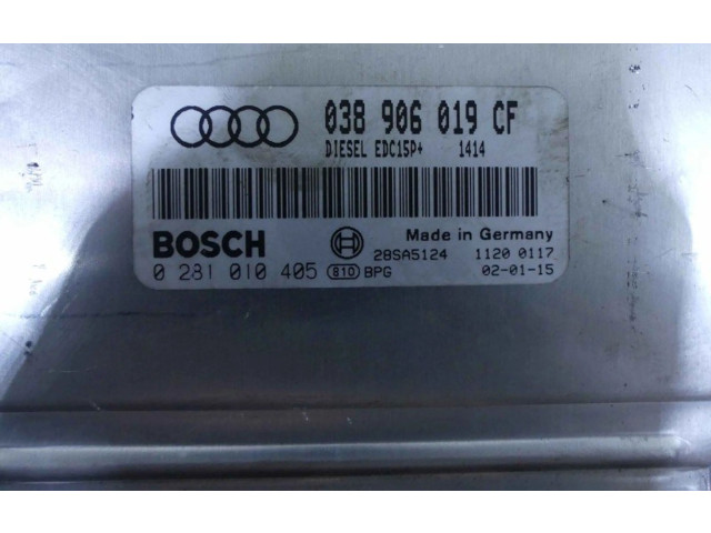 Блок управления двигателем Блок управления 038906019CF, IMPRK1257702   Audi A6 S6 C5 4B