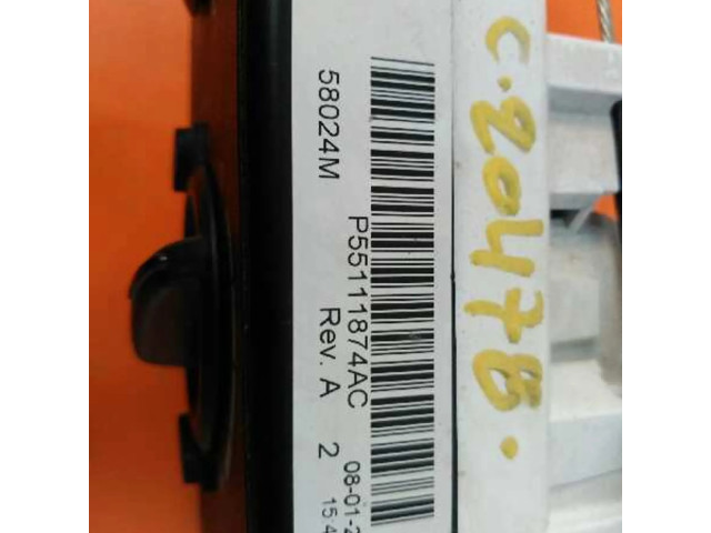 Блок управления климат-контролем 55111874AB, P55111874AC   Dodge Caliber