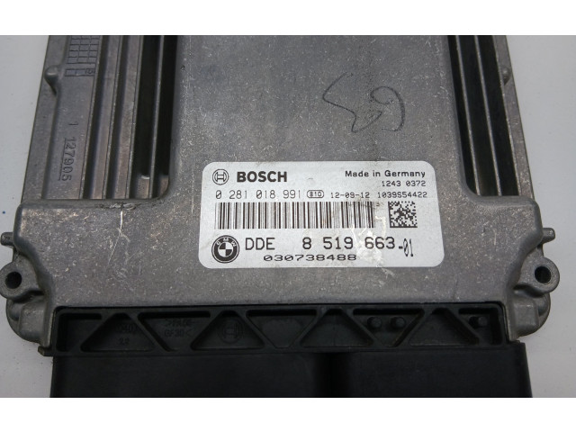 Řídící jednotka 13618519663, 0281018991 Mini One - Cooper F56 F55 2012