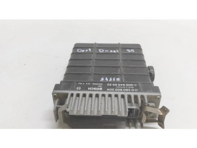 Блок управления двигателя 0280800204, 0055455532 Opel Omega B1