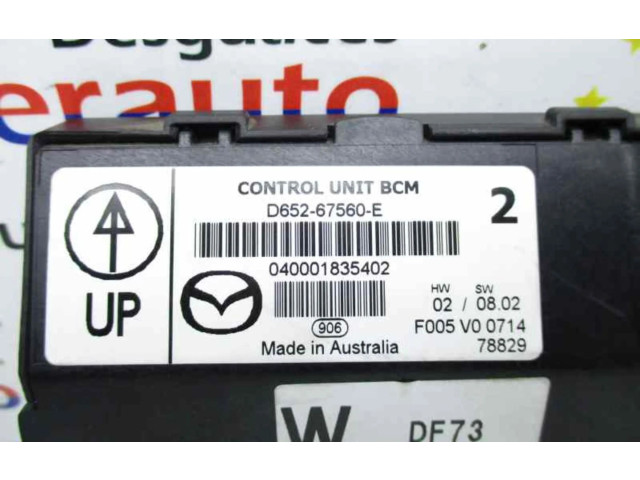 Řídící jednotka D65267560E Mazda 2