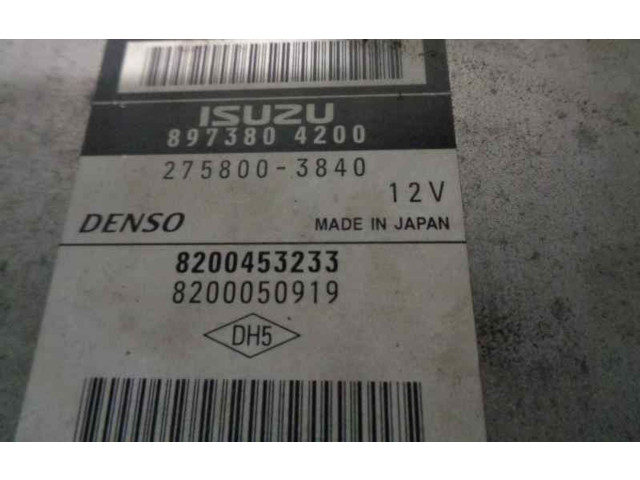 Řídící jednotka 8973804200, 8200453233 Renault Vel Satis 2003