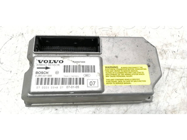 Блок подушек безопасности P30667469, 0285001655 Volvo S60
