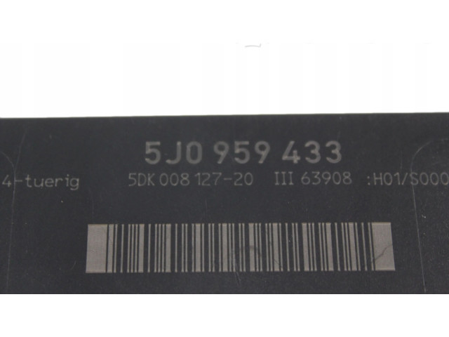 Блок комфорта 5J0959433 Skoda Fabia Mk2 (5J)