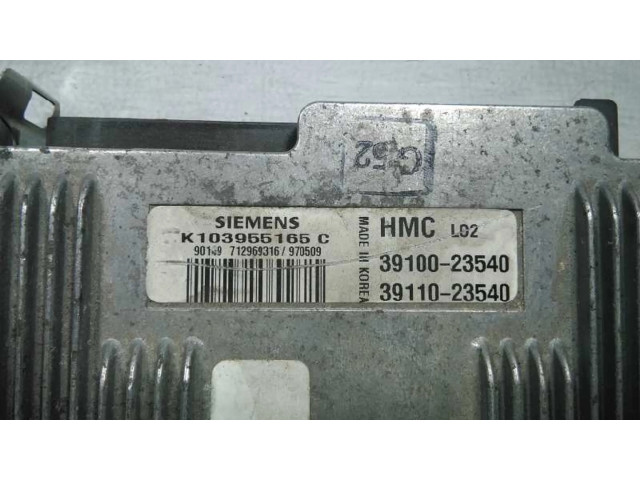 Блок управления двигателя 3911023540, 44367 Hyundai Coupe