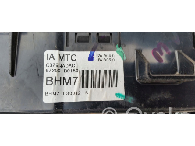 Блок управления климат-контролем 97250B9150 Hyundai i10