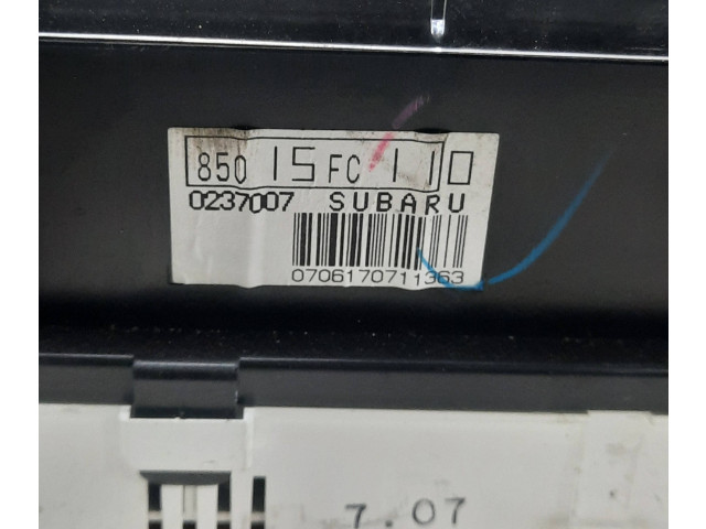 Панель приборов 0237007   Subaru Forester SF       