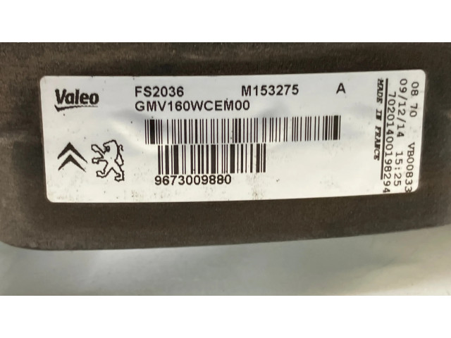 Вентилятор радиатора 9673009880, M153276 Citroen Berlingo 1.6