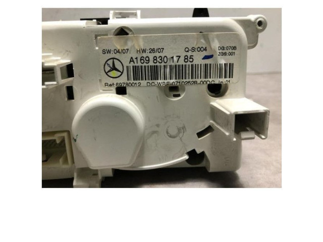 Блок управления климат-контролем 1699000900, 1699000900   Mercedes-Benz A W169