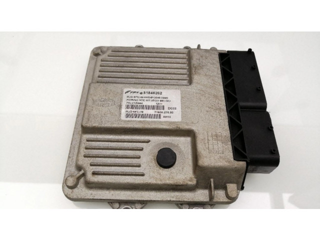 Блок управления двигателя 51846262   Fiat Qubo