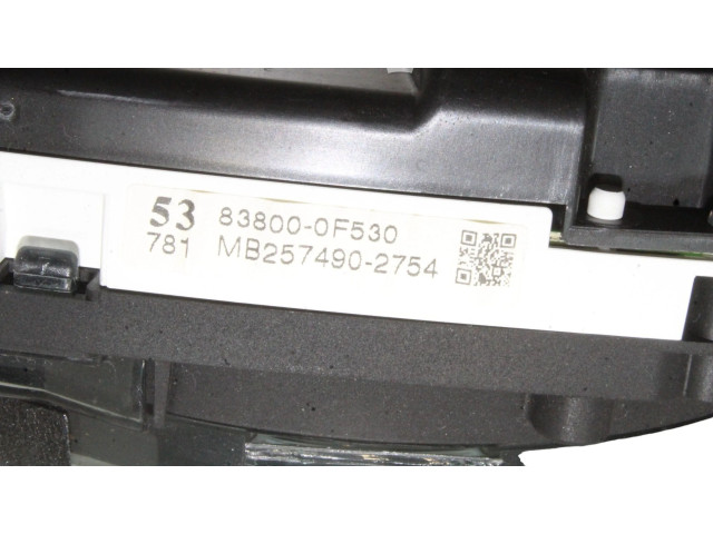 Přístrojová deska  Toyota Verso-S 2014 838000F530  