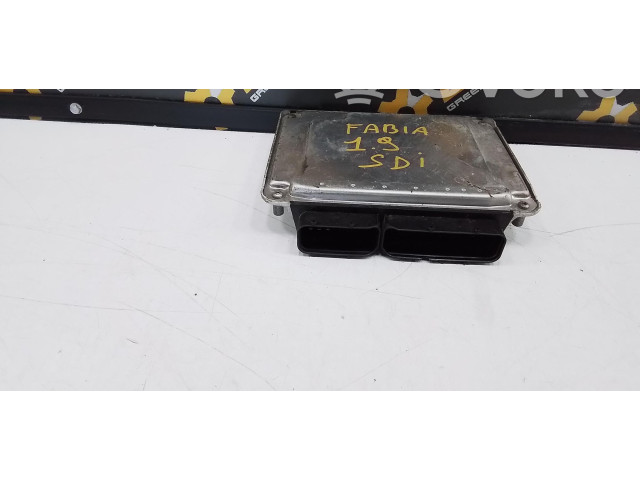 Блок управления двигателя Skoda Fabia Mk1 (6Y)