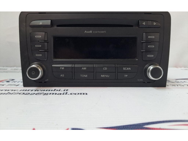 Турбина Радио/ проигрыватель CD/DVD / навигация Audi A3 S3 8P  8P0035186S, 8P0035186S         