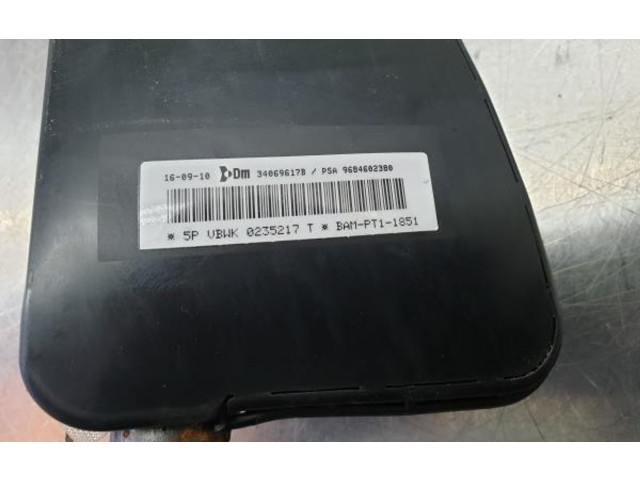 Подушка безопасности в сиденье 9684602380, 34069617B   Peugeot 5008