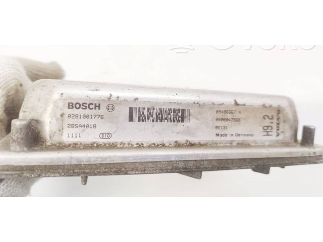 Блок управления двигателя 0281001776, 09496667   Volvo S70  V70  V70 XC