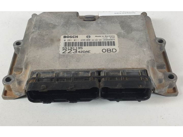 Блок управления двигателя 22342DAE, 0281011499   Fiat Doblo