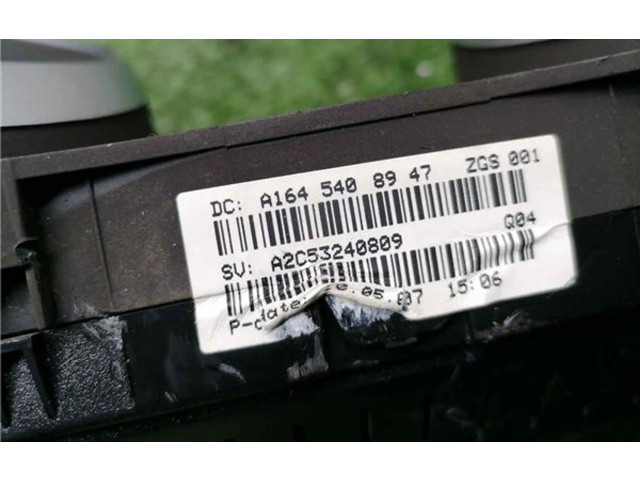 Панель приборов A2C53240809, A1645408947   Mercedes-Benz ML W164       