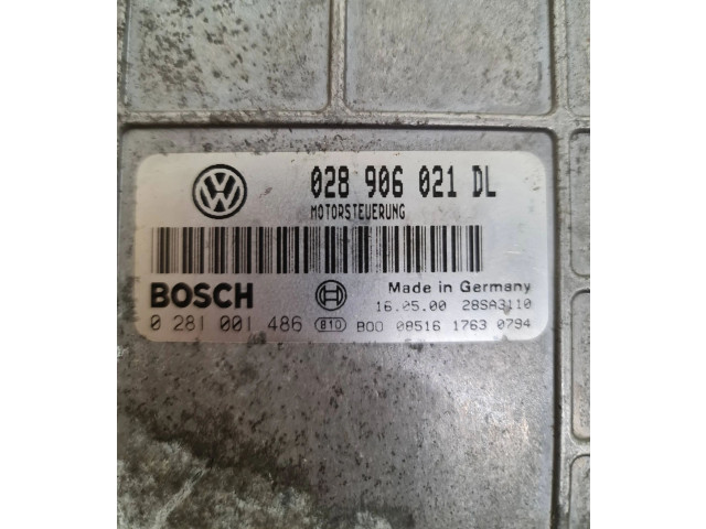 Řídící jednotka 028906021DL, 28SA3110 Volkswagen Caddy 2000