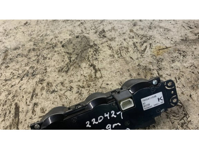 Блок управления климат-контролем 7820a115xb Mitsubishi Outlander