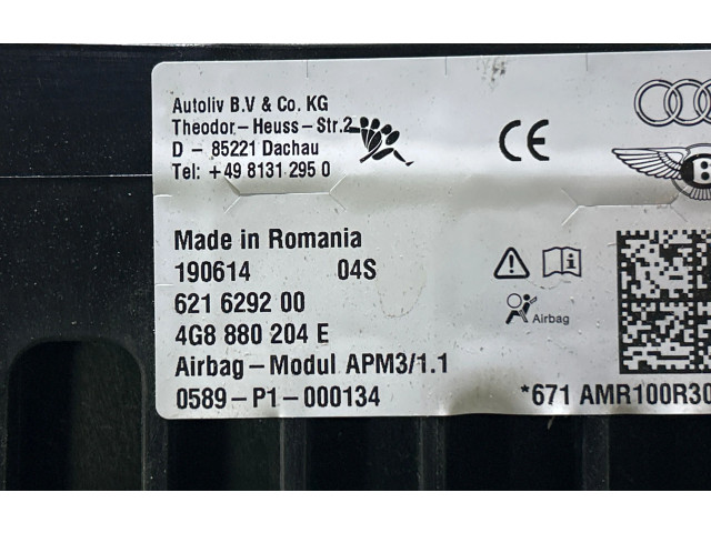 Рулевая рейка  Надувная подушка для пассажира 4G8880204E, 621629200   Audi A6 S6 C7 4G 2011 - 2018 года