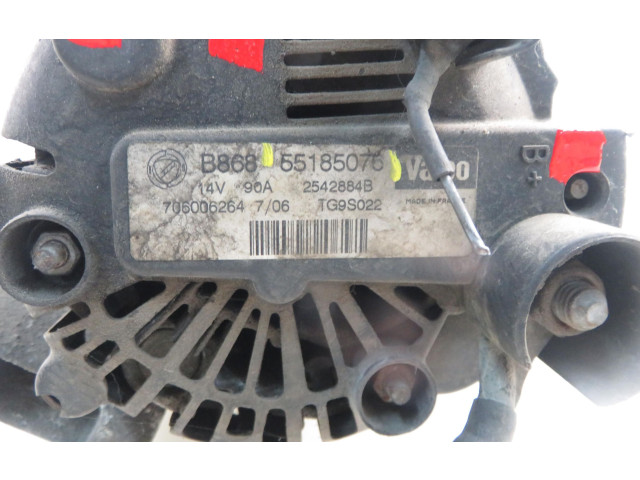 Генератор 55185076, 55185076   Fiat Punto (199)      