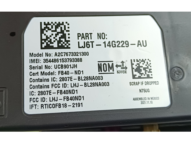 Блок управления LJ6T14G229AU   Lincoln Corsair