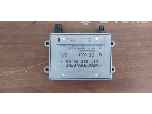 Блок управления двигателя 2118200885 Mercedes-Benz ML W164