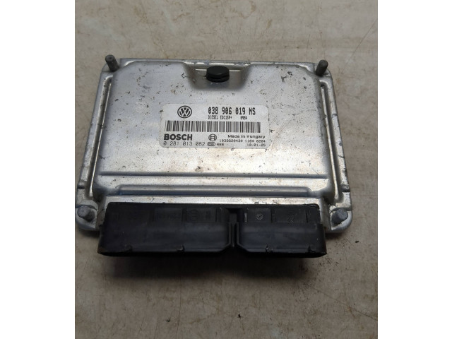 Блок управления двигателя 038906019NS, 1039S20430 Skoda Fabia Mk2 (5J)