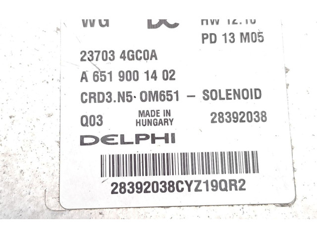 Řídící jednotka 23703-4GC0A, 237034GC0A Infiniti Q50 2015