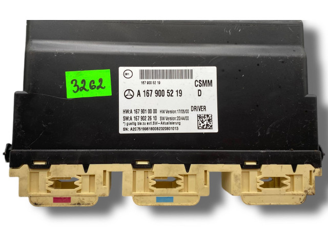 Блок комфорта A3262, A1679005219 Mercedes-Benz GLE W167