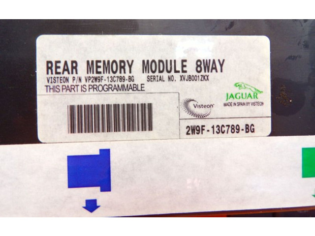 Блок управления 2W9F13C789BG, 2W9F13C789BG Jaguar XJ X350