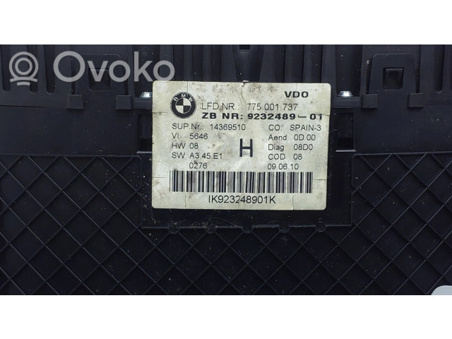 Панель приборов 775001737, 9232489 BMW Z4 E89