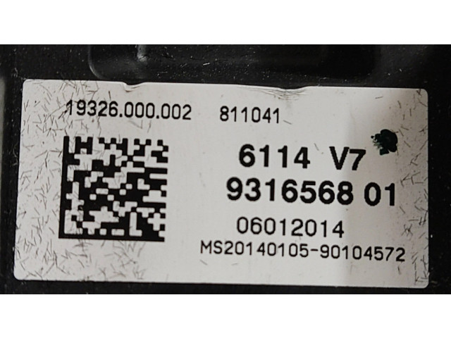 Pojistková skříňka 9316568, 19326000002 BMW X5 F15 2017