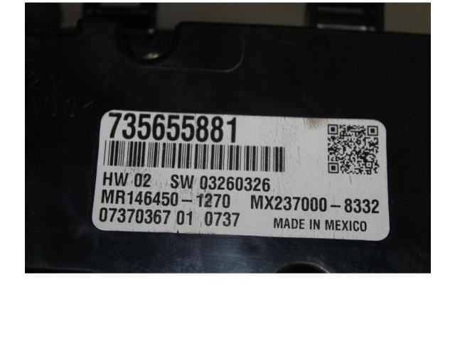 Блок управления климат-контролем Fiat 500L