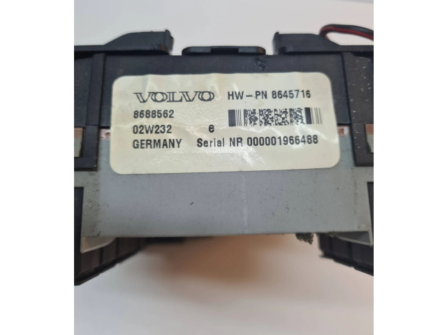 Блок комфорта 8688562, 02W232 Volvo S80