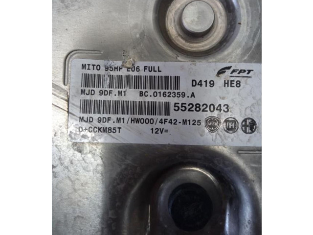 Turbodmychadlo Блок управления впрыскивания 55282043, 330A1000   Alfa Romeo Mito   