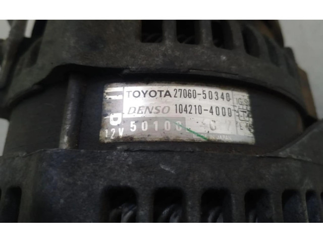 Генератор 2706050340, 2706050340 Lexus LS UCF30