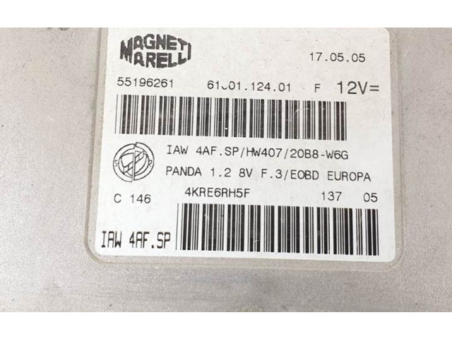 Блок управления климат-контролем 6130112401, 55196261 Fiat Panda III