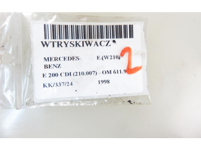 Vstřikovač 0445110025, 6110700687 Mercedes-Benz E AMG W210 OM 611.961