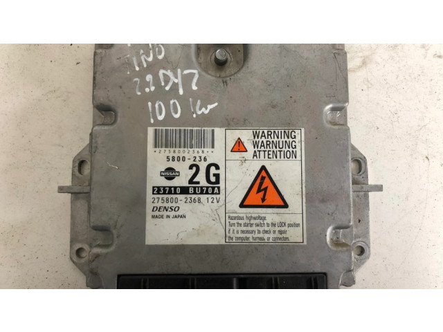 Řídící jednotka 5800236, 23710BU70A Nissan Almera Tino 2002