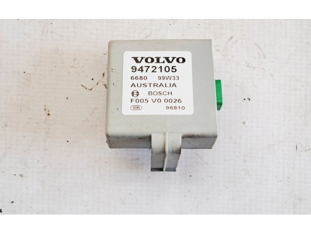 Поршень Блок управления сигнализации B6294S 9472105, F005V00026  Volvo S80  