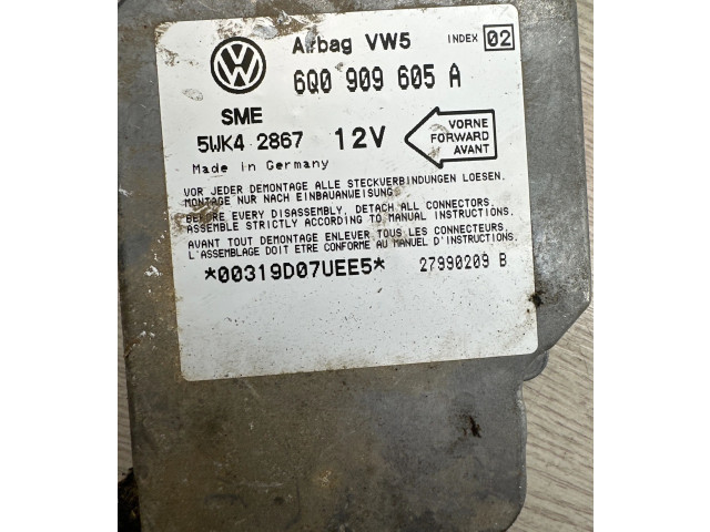 Řídící jednotka 6Q0909605A, 27990209B Volkswagen New Beetle 1999