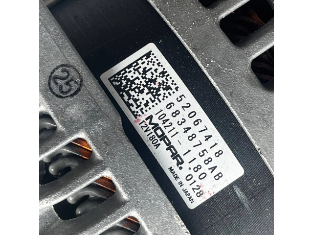 Генератор 52067418, 68348758AB   Jeep Compass 2.0     